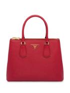 Prada Galleria Top Handle Bag - Red