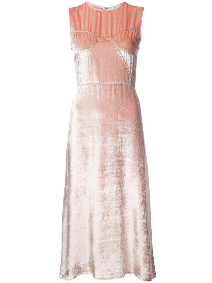 Tome Sleeveless Dress - Pink & Purple