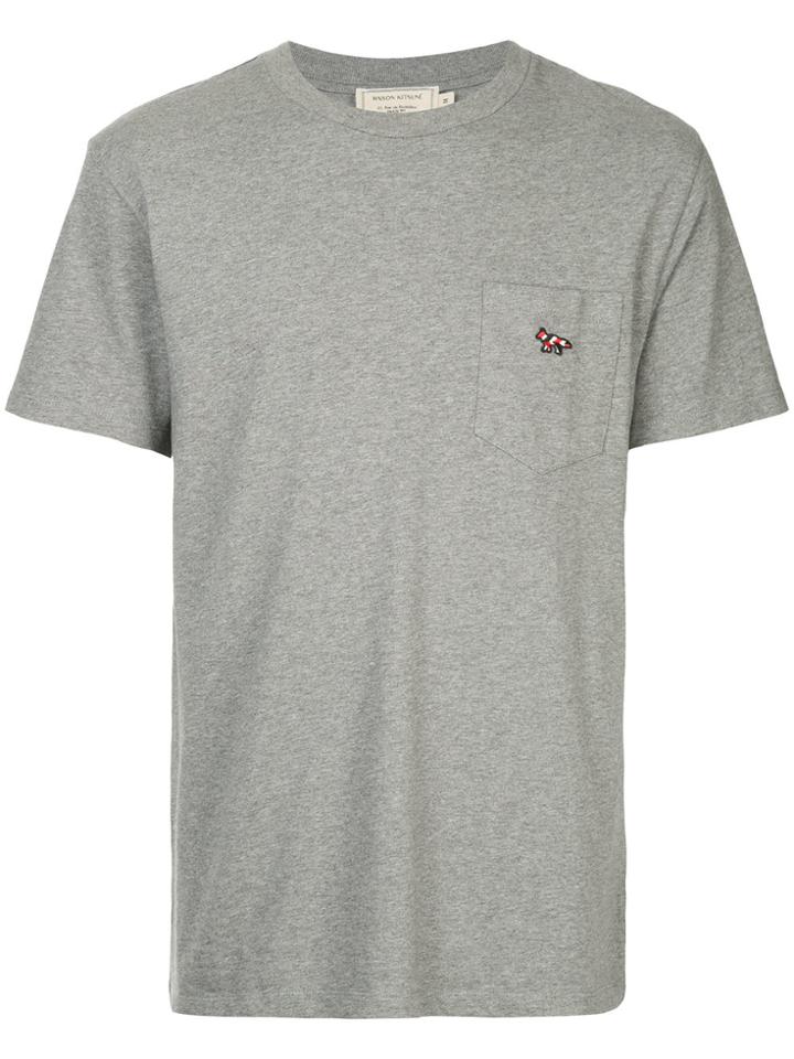 Maison Kitsuné Pocket Detail T-shirt - Grey