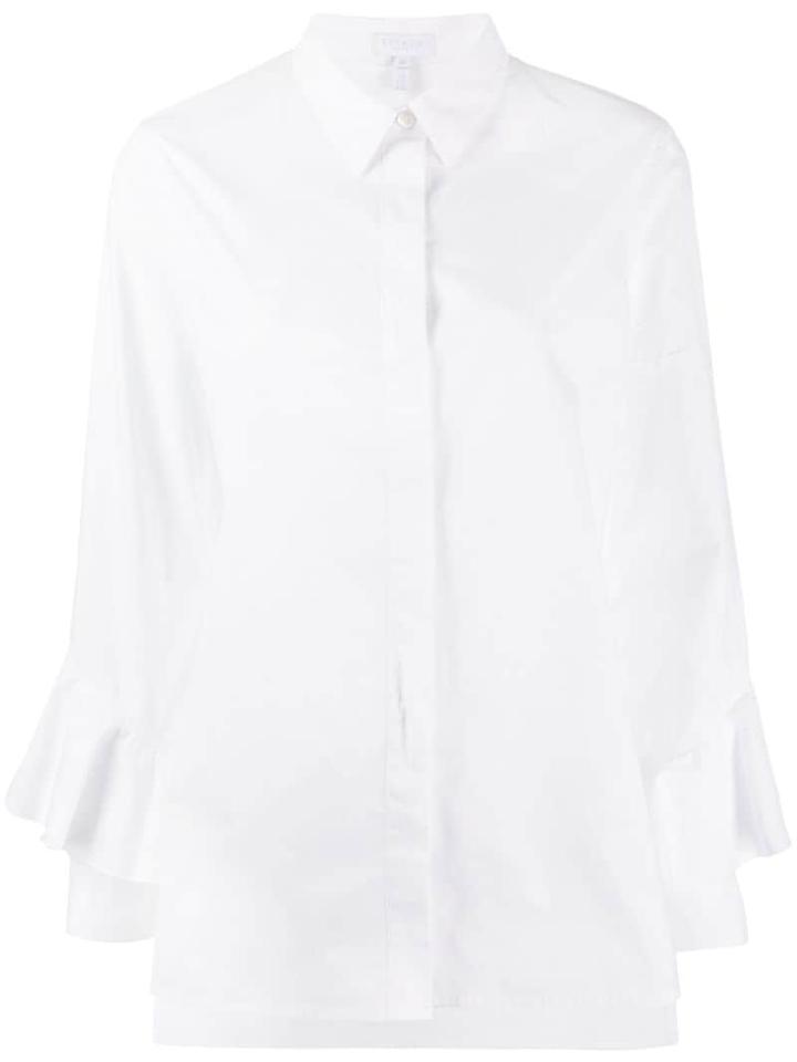 Escada Sport Ruffled Sleeved Shirt - White