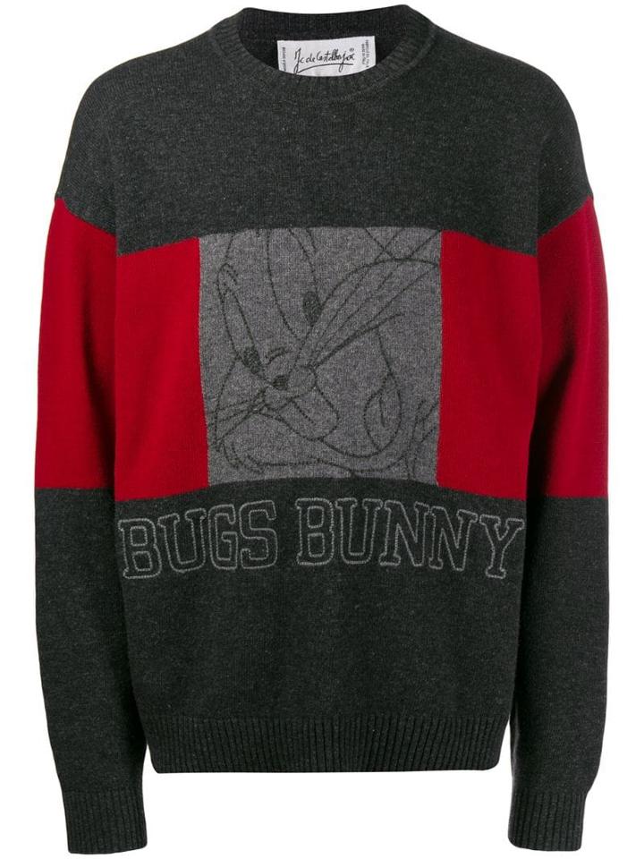 Jc De Castelbajac Pre-owned Bugs Bunny Jumper - Grey