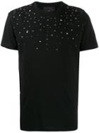 John Richmond T-shirt Mm Giro Mandoul - Black