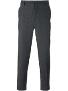 Harmony Paris Tailored Trousers, Men's, Size: 48, Grey, Wool/viscose