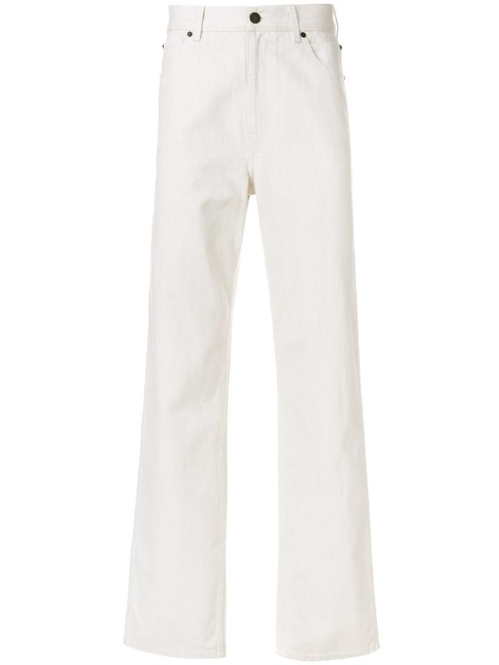 Calvin Klein 205w39nyc Straight Leg Jeans - Nude & Neutrals