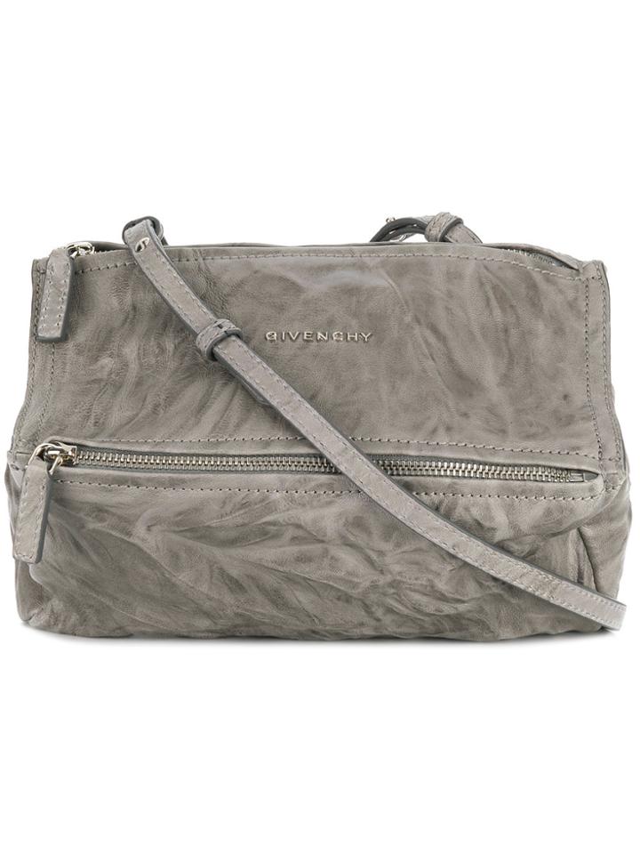 Givenchy Mini Pandora Crossbody Bag - Grey