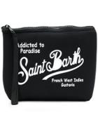 Mc2 Saint Barth Logo Wash Bag - Black