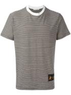 Golden Goose Deluxe Brand Striped T-shirt, Men's, Size: Small, Black, Cotton