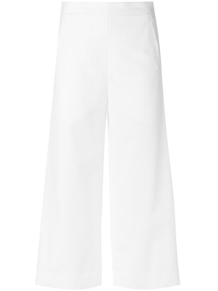 Andrea Marques Cropped Trousers - White