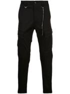 Mastermind Japan Panelled Tapered Trousers - Black