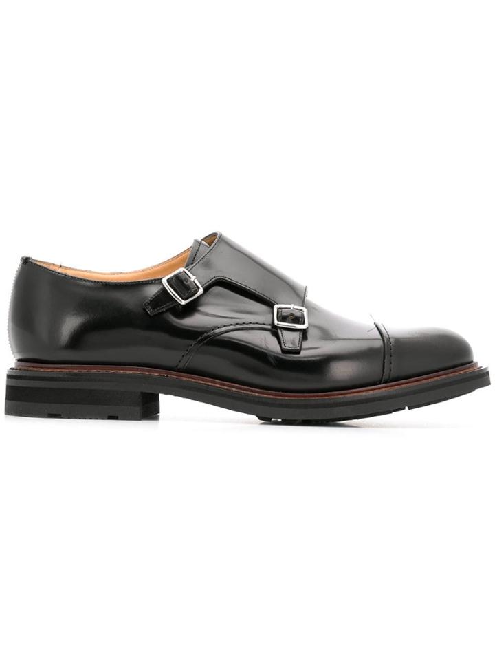 Church's Waderbridge Polished Monk Shoes - Black