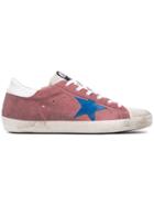 Golden Goose Deluxe Brand Pink Suede Superstar Sneakers - Pink &