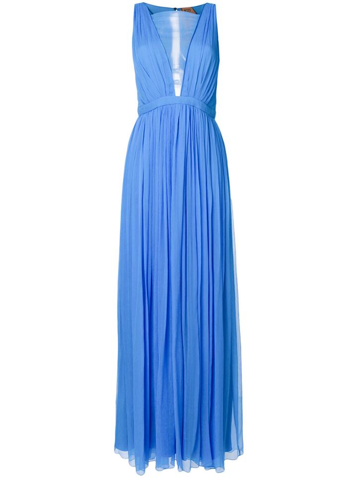 No21 Sleeveless Gown - Blue