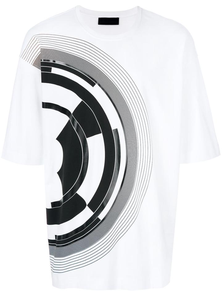 Diesel Black Gold - Titan Vinyl T-shirt - Men - Cotton - S, White, Cotton