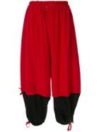 Y's Contract Balloon Trousers - Red