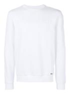 Woolrich Logo Embroidered Sweatshirt - White
