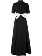 Piazza Sempione - Poplin Shirt Dress - Women - Cotton/spandex/elastane - 42, Black, Cotton/spandex/elastane