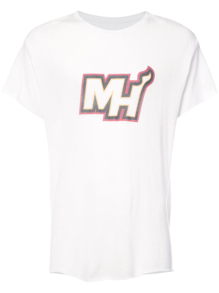 The Elder Statesman Mh Slogan T-shirt - White