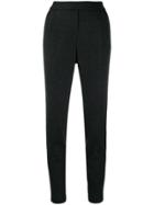 Fabiana Filippi High-waist Tapered Trousers - Grey