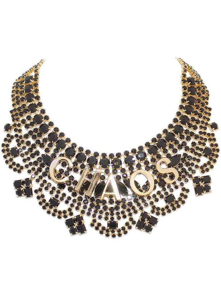 Tom Binns 'chaos' Statement Necklace