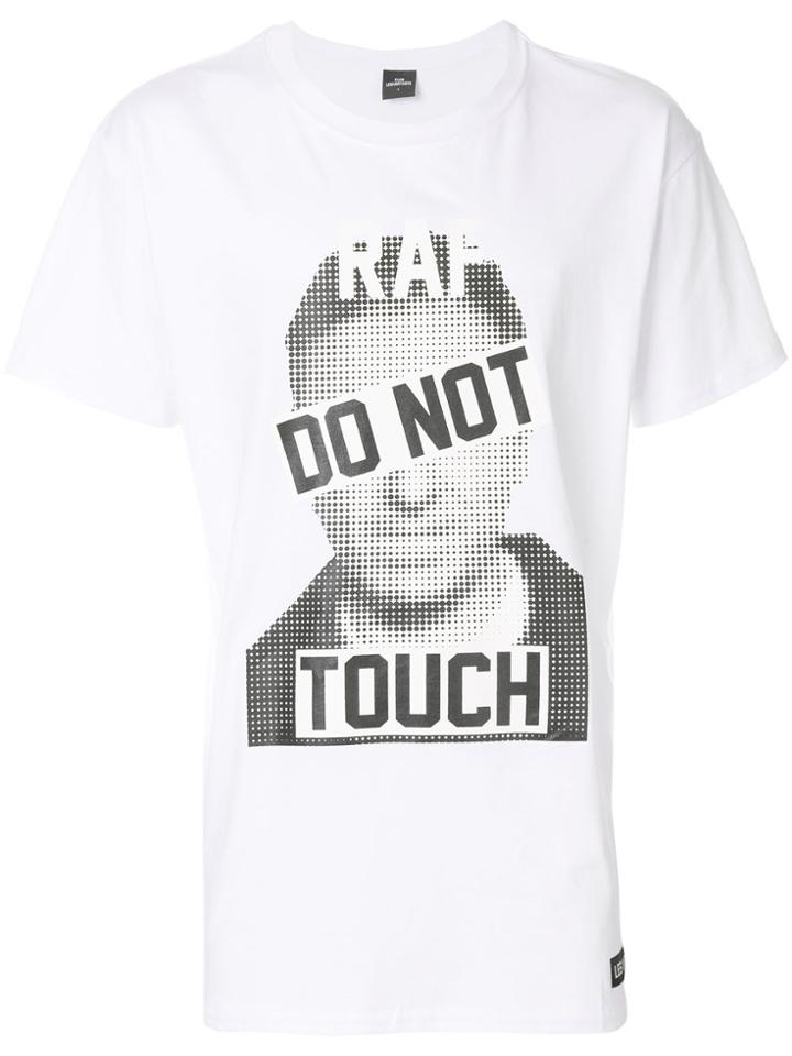 Les (art)ists Raf Do Not Touch T-shirt - White