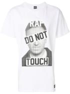 Les (art)ists Raf Do Not Touch T-shirt - White