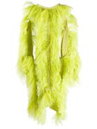 Nº21 Body Outline Scarf - Green