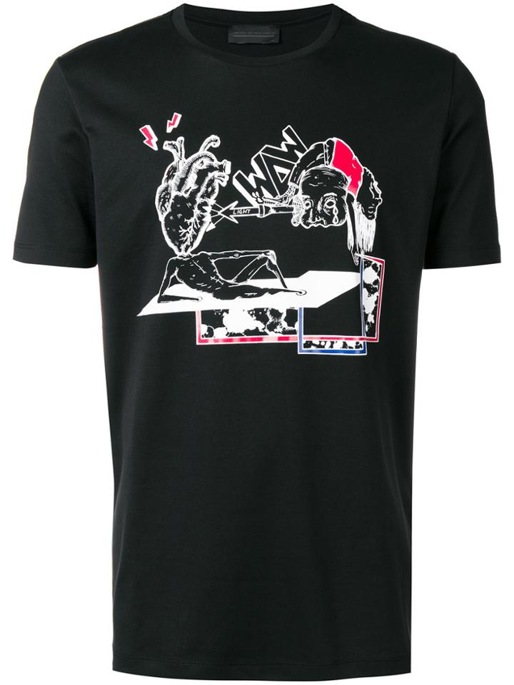 Diesel Black Gold Printed Loose T-shirt
