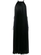 Stella Mccartney Mildura Pleated Midi Dress - Black