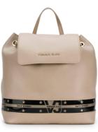 Versace Jeans Star Stripe Backpack - Nude & Neutrals