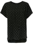 Reinaldo Lourenço Studded Blouse - Black