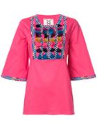 Figue - Nilu Blouse - Women - Cotton - S, Pink/purple, Cotton
