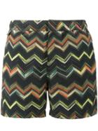 Missoni - Multi Zigzag Swim Shorts - Men - Polyamide - L, Polyamide