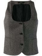 Gucci Pre-owned 1990's Gucci Waistcoat - Brown
