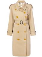 Burberry Belted Trench Coat - Brown