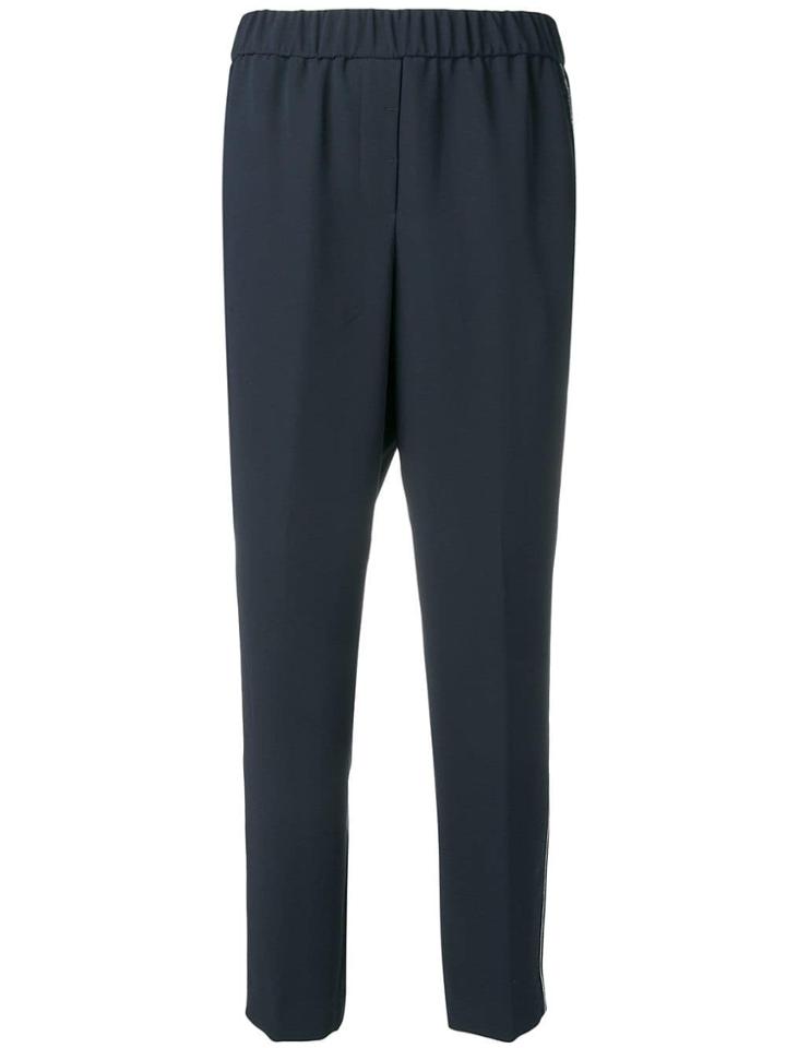 Peserico Regular Fit Trousers - Blue