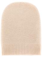 N.peal Knit Beanie - Nude & Neutrals