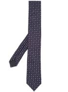 Boss Hugo Boss Jacquard Woven Tie - Purple