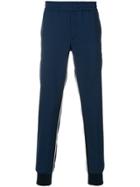 Ps By Paul Smith Track Trousers With Stripe Detail - Blue