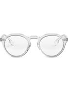 Burberry Eyewear Keyhole Round Optical Glasses - 30241w Transparent