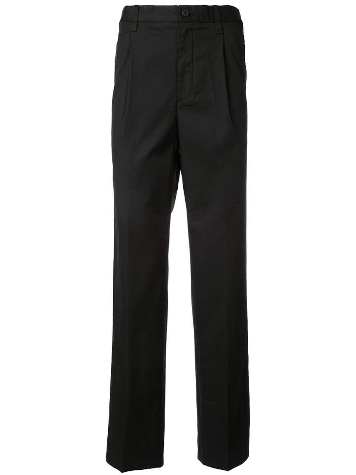 Kent & Curwen Elasticated Waist Chinos - Black