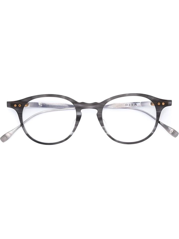 Dita Eyewear Round Frame Glasses