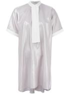Mm6 Maison Margiela Metallic Effect Dress