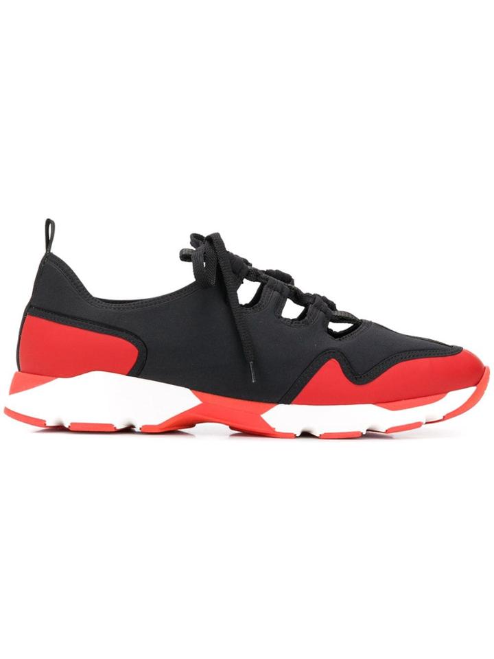 Marni Cut-out Sneakers - Black