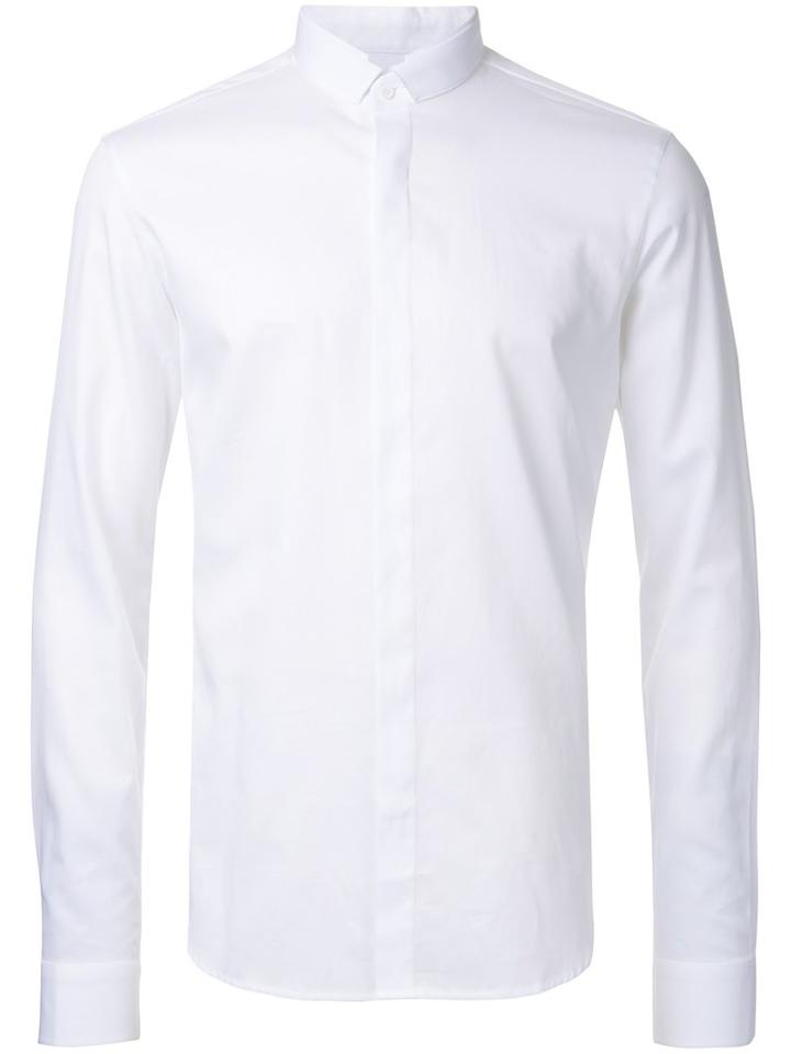 Wooyoungmi Classic Shirt, Men's, Size: 54, White, Cotton