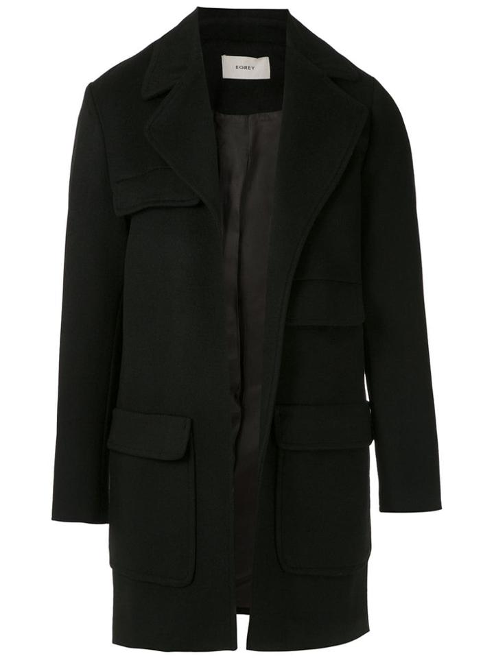 Egrey Egrey 203031 Preto Wool Or Fine Animal Hair->wool - Black