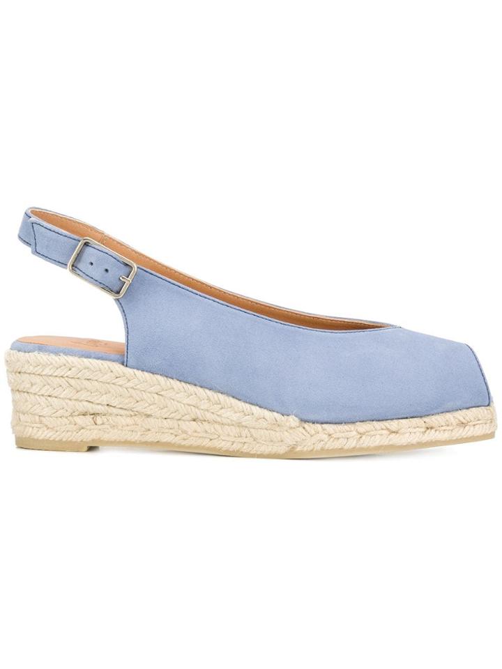 Castañer Dosalia Wedge Espadrilles - Blue