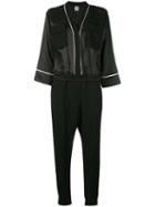 Nude - Pyjama-style Jumpsuit - Women - Polyester/viscose - 42, Black, Polyester/viscose