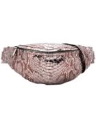 Manokhi Scale Belt Bag - Silver