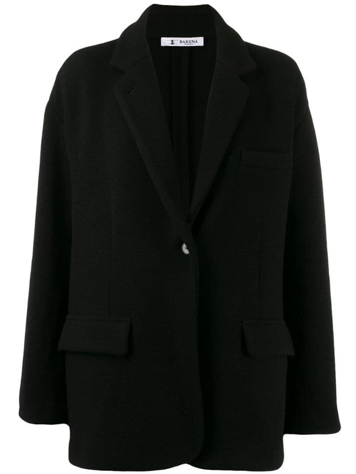 Barena Boxy Fit Jacket - Black