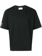 Ami Alexandre Mattiussi Crewneck Tee With 9 Patch - Black